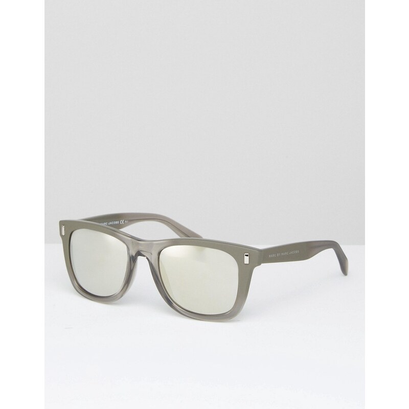 Marc By Marc Jacobs - Quadratische Sonnenbrille, transparent - Transparent
