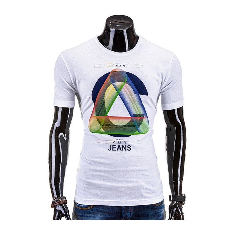 Lesara T-Shirt mit abstraktem Print - XXL