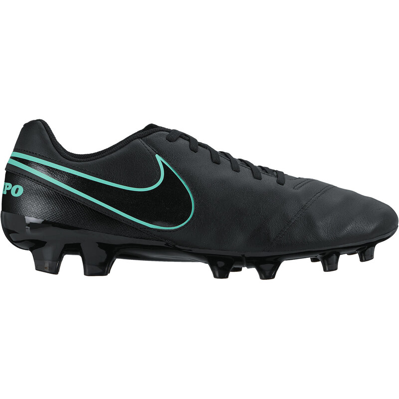 Nike Herren Fußballschuhe Tiempo Genio II Leather FG, schwarz, verfügbar in Größe 43EU