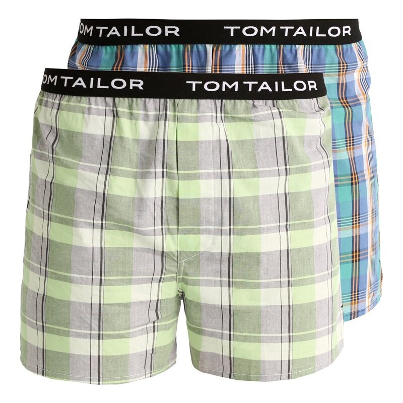 TOM TAILOR 2 PACK Boxershorts green/blue