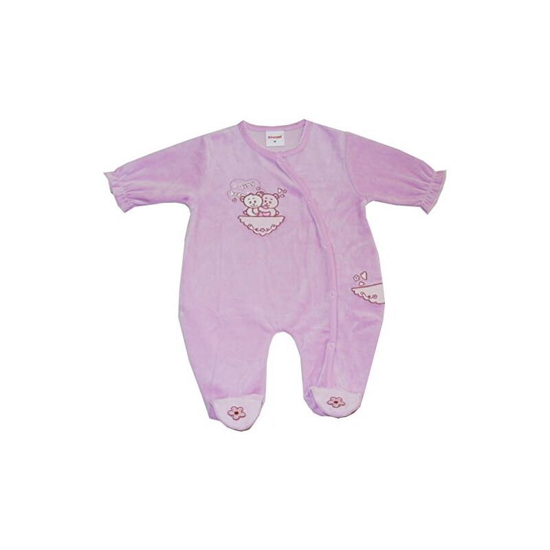 Schnizler Baby - Mädchen Schlafstrampler Schlafanzug Nicki Abenteuerland