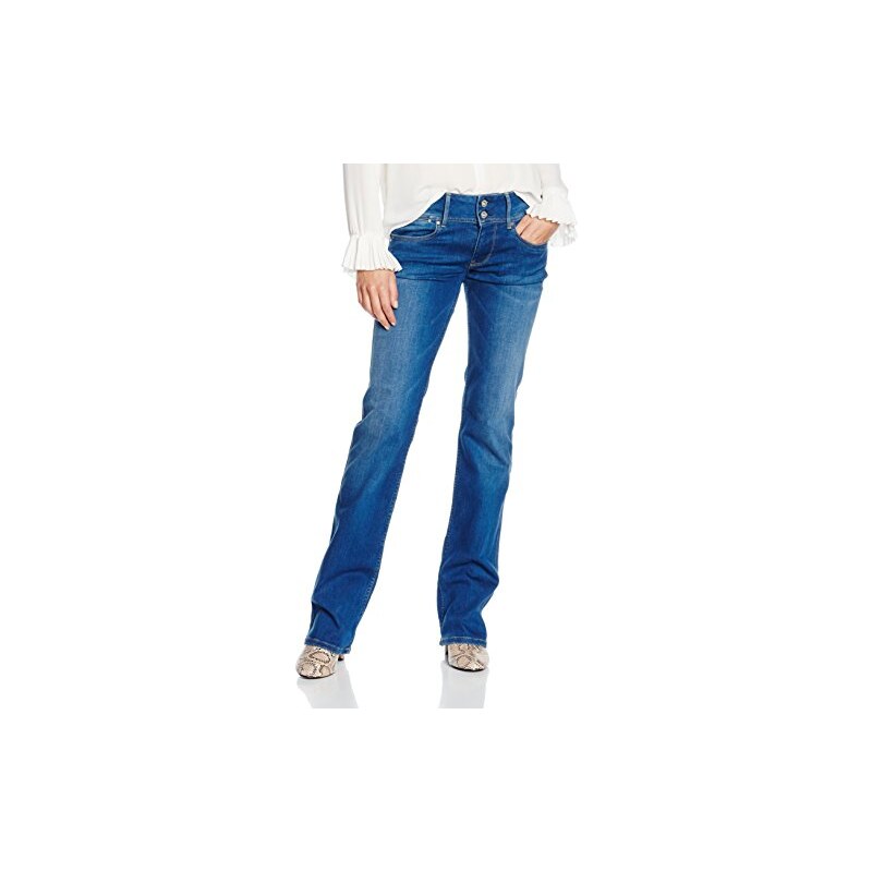 Pepe Jeans Damen Jeans Grace, Blau (Denim 000-D65), W26/L32 (Herstellergröße: 26)