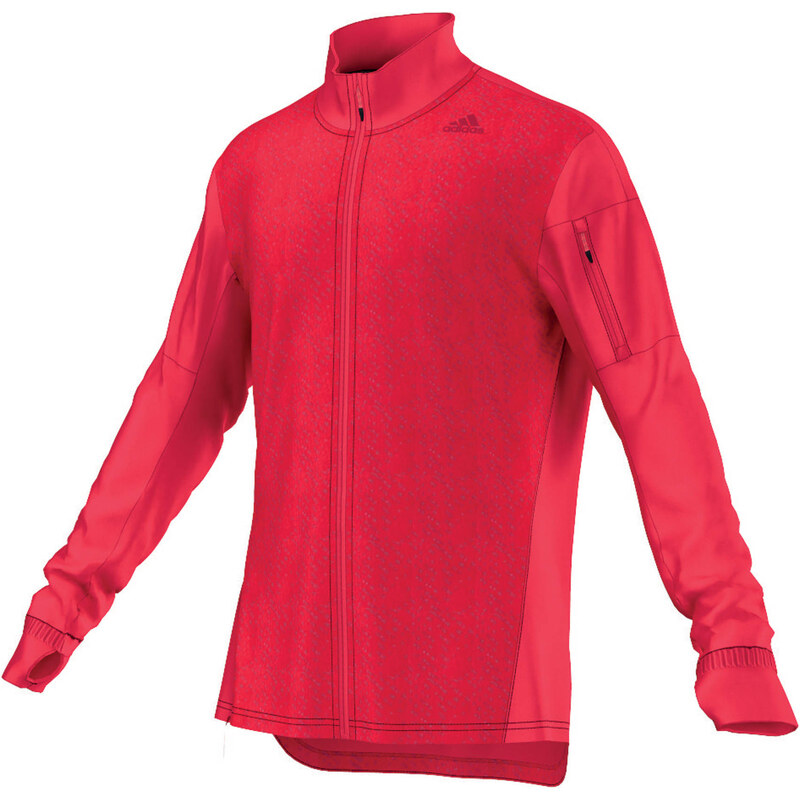 adidas Performance: Herren Laufjacke Supernova Storm Jacket, rot, verfügbar in Größe L,M