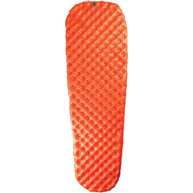 Sea to Summit: selbstaufblasende Isomatte UltraLight Insulated Mat, orange