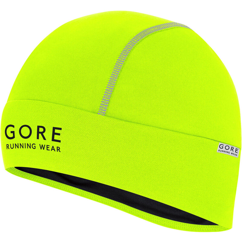 Gore Running Wear: Laufmütze Essential Light Beanie neongelb, gelb