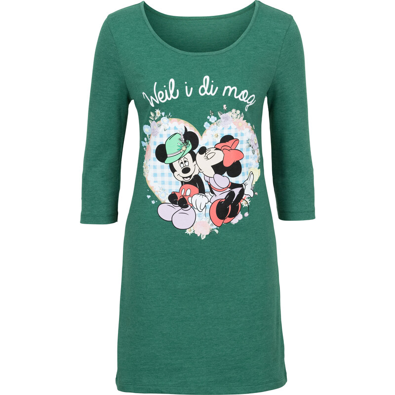 Disney Long-Shirt, Oktoberfest 3/4 Arm in grün für Damen von bonprix
