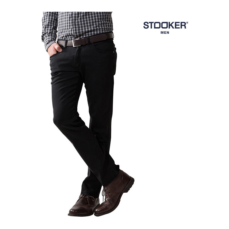 Stooker Men Stooker Regular Straight-Jeans Frisco Black - W32-L32