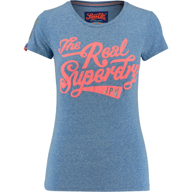 Superdry: Damen T-Shirt, nachtblau, verfügbar in Größe L