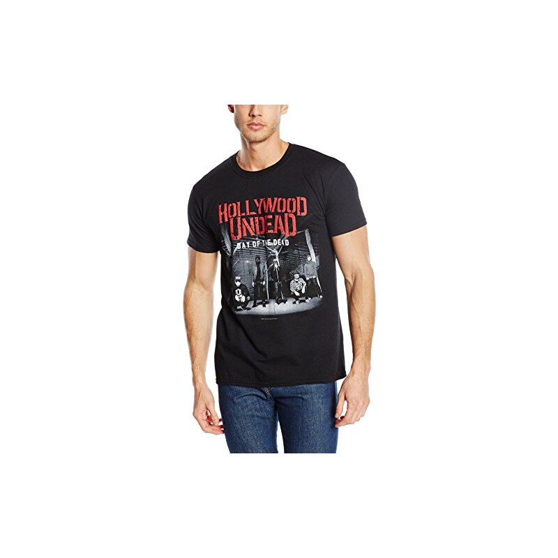 Plastichead Herren T-Shirt Hollywood Undead Day Of The Dead