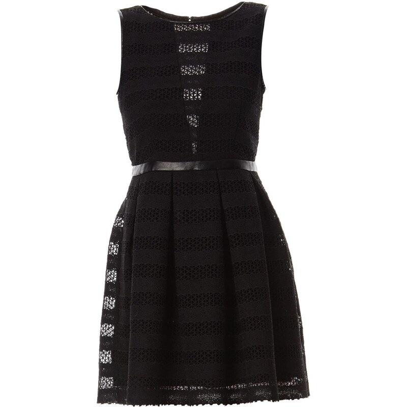 Suncoo Cendrillon - Kleid in Babydoll-Optik - schwarz