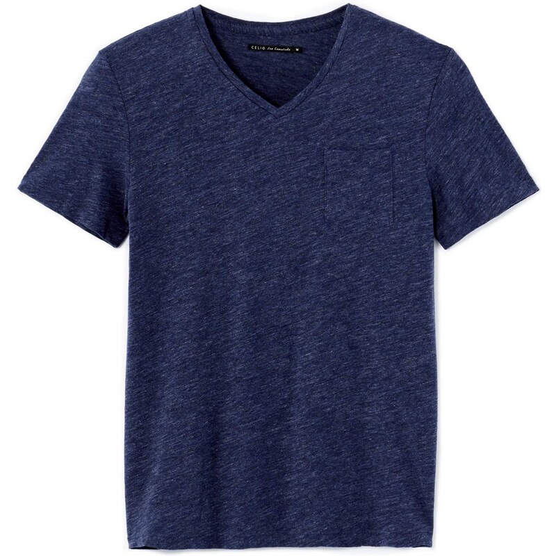Celio Vebasic - T-Shirt - klassischer blauton