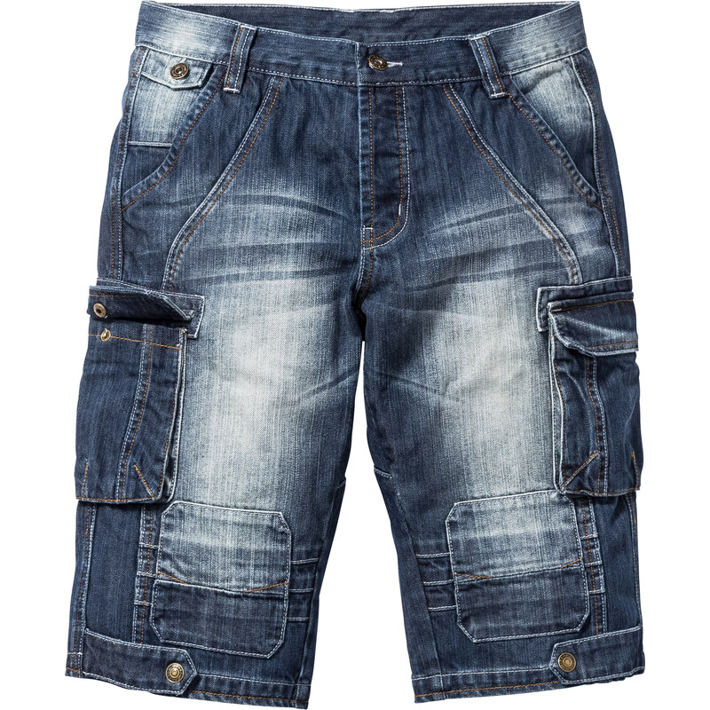 RAINBOW Jeans Longbermuda Regular Fit in blau für Herren von bonprix