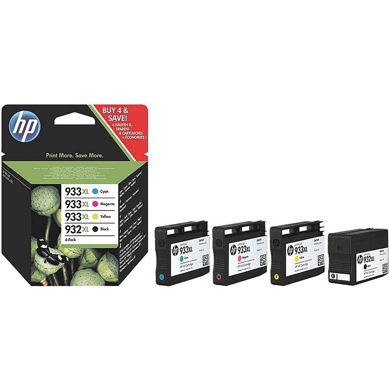 HP 4er-Set Tintenpatronen »C2P42AE« Nr. 932XL / 933XL