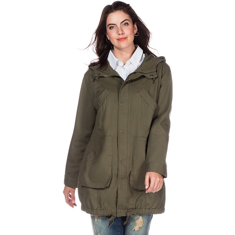 sheego Casual Parka in Oversized-Form