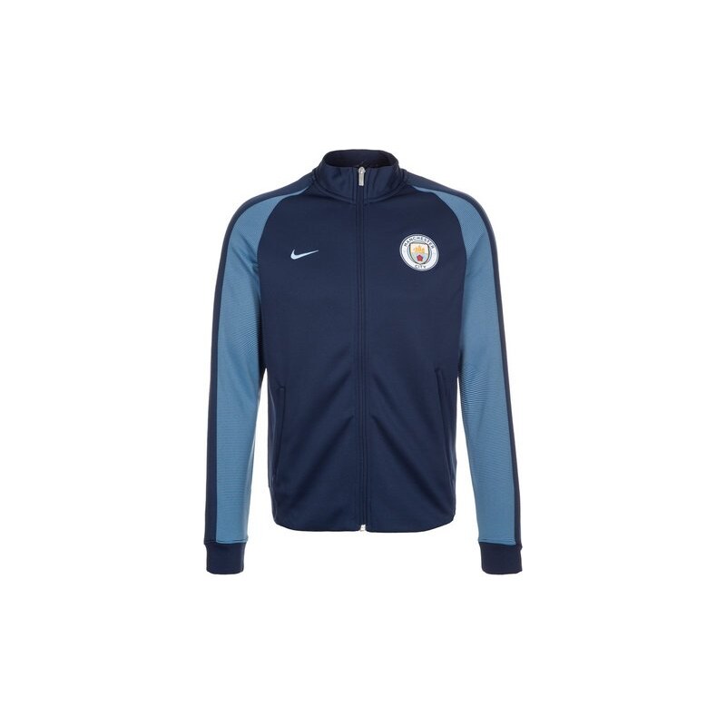 Nike Manchester City Authentic N98 Track Jacke Herren blau L - 48/50,M - 44/46,XXL - 56/58