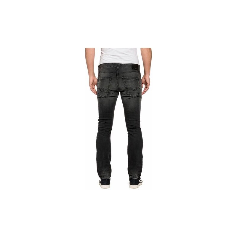 REPLAY Regular-fit-Jeans Waitom schwarz 30,32,34,36