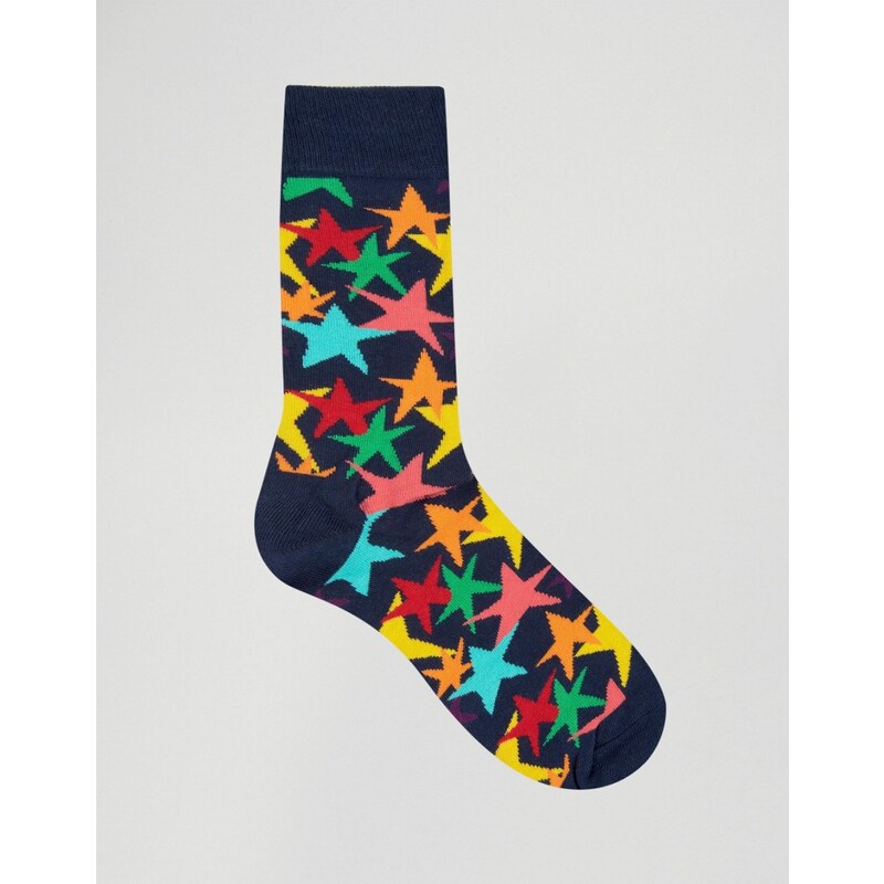 Happy Socks - Stars - Socken - Blau