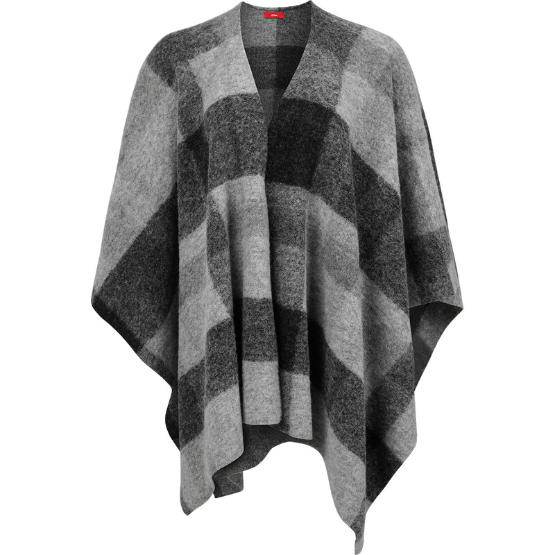 s.Oliver Poncho aus Wollmix