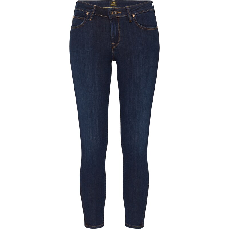 Lee Scarlett Cropped Jeans mit Zipper Details