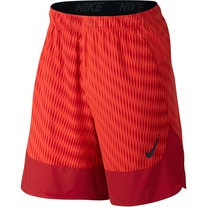 Nike Herren Trainingsshorts Flex 8 Short Print, rot, verfügbar in Größe L