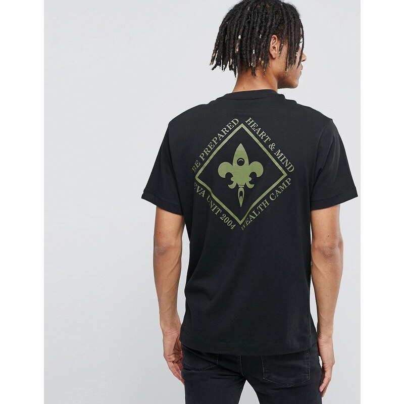Billionaire Boys Club - T-Shirt mit Wealth-Logo - Schwarz