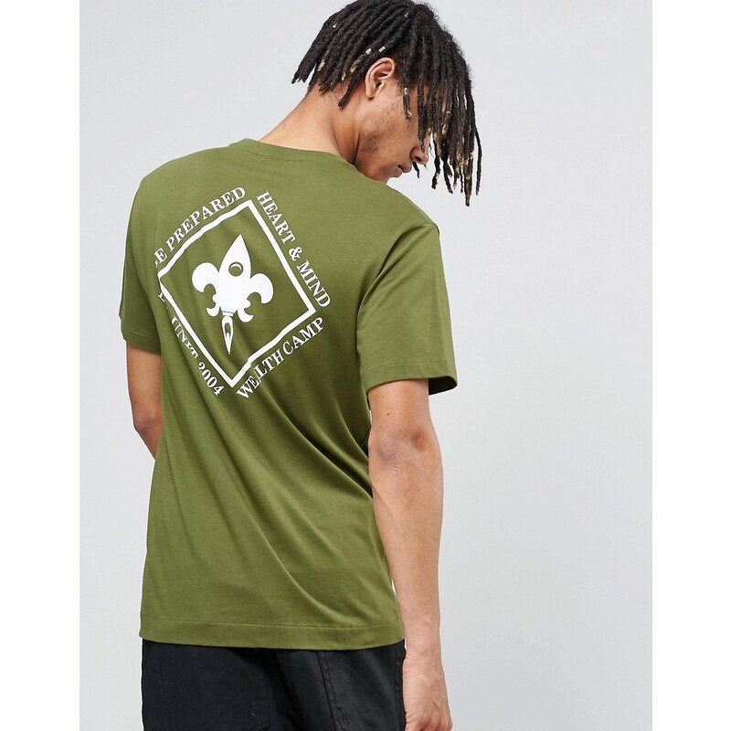Billionaire Boys Club - T-Shirt mit Wealth-Logo - Grün