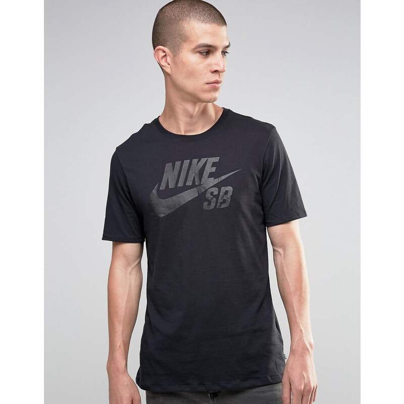 Nike SB - Schwarzes T-Shirt mit Logo, 821946-010 - Schwarz