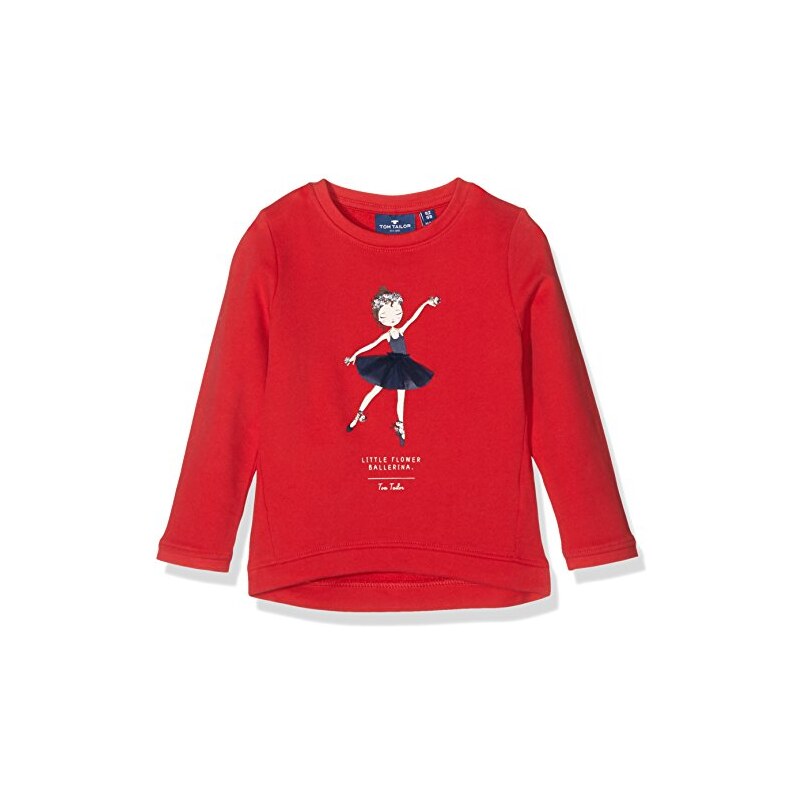 TOM TAILOR Kids Mädchen Sweatshirt with Ballerina