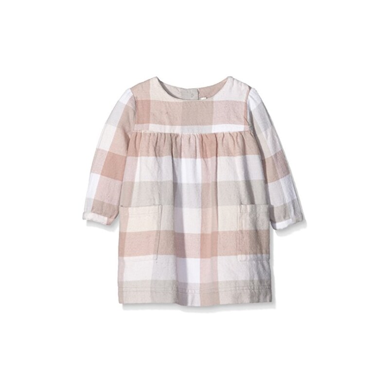 Mamas & Papas Baby-Mädchen Kleid and Smock Dress Large Check Pink