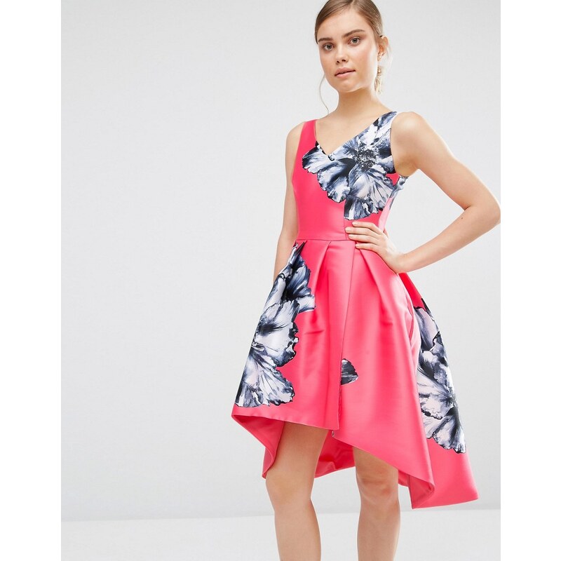 Coast - Ursula - Kleid mit Blumenprint - Rosa