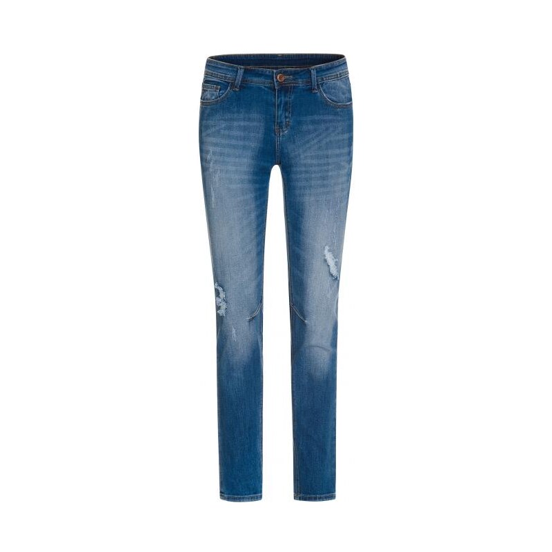 Livre Damen Jeans Hose Skinny - hauteng blau aus Baumwolle