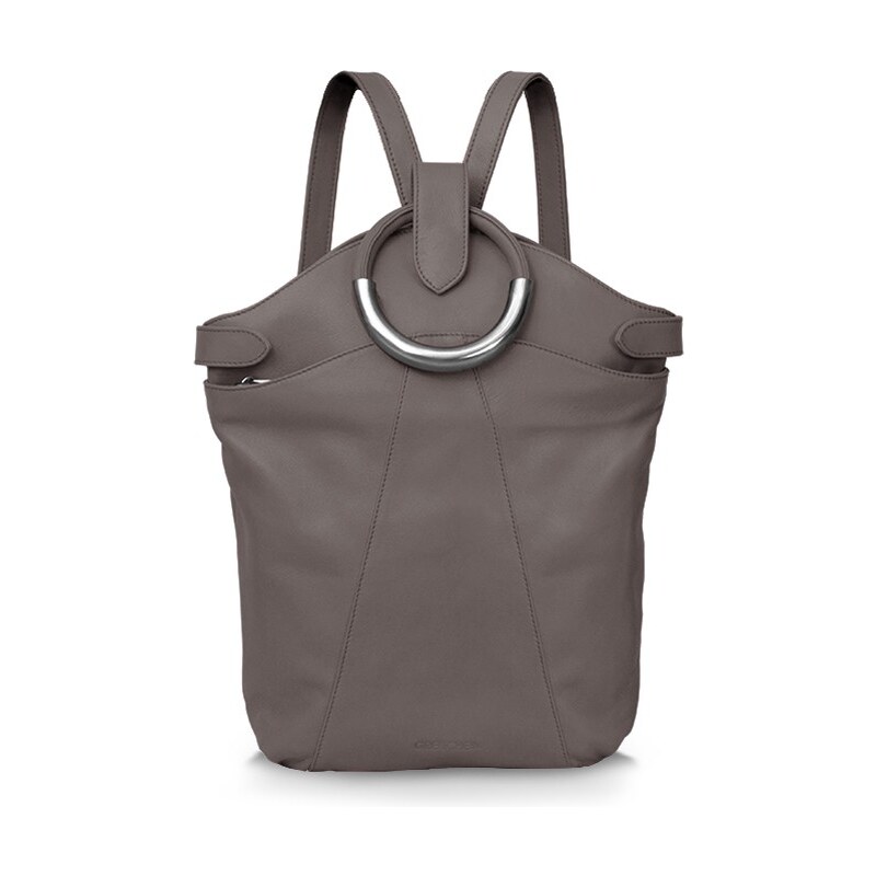 Gretchen Maple Metal Backpack - Stone Gray