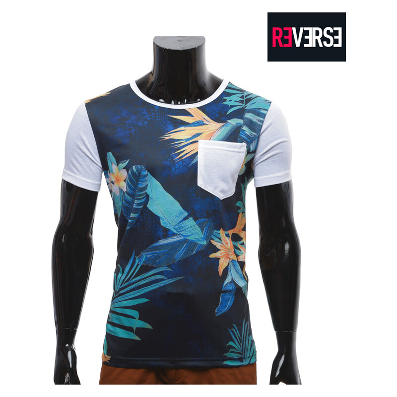 Re-Verse T-Shirt im Hawaii-Design - M