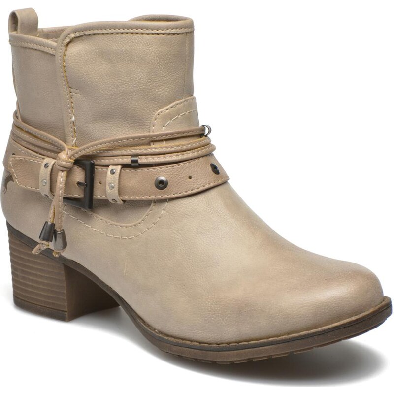 Mustang shoes - Hillun - Stiefeletten & Boots für Damen / beige