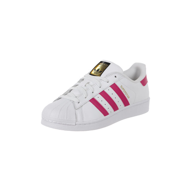 adidas Superstar Foundation J W Schuhe white/pink
