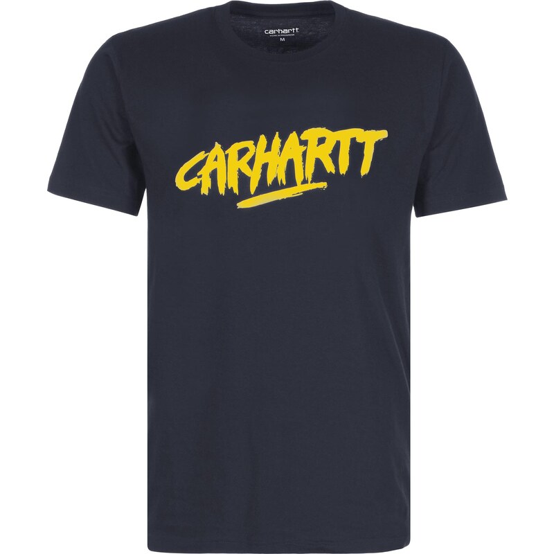 Carhartt Wip Painted Script T-Shirt navy/quince