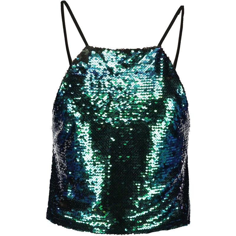 Missguided Top green/black