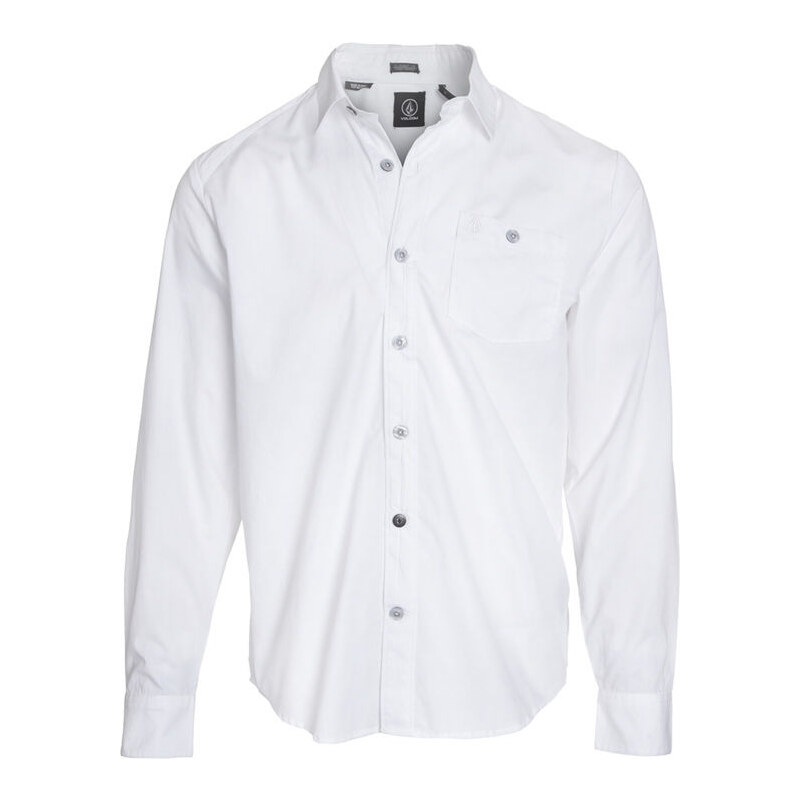 Volcom Everett Solid Hemd weiss (WHITE)