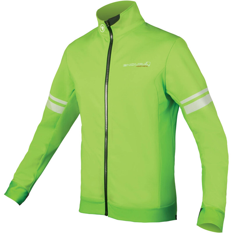 Endura: Herren Radjacke/Windjacke FS260-Pro Thermal Windproof Jacket, hellgrün, verfügbar in Größe XL