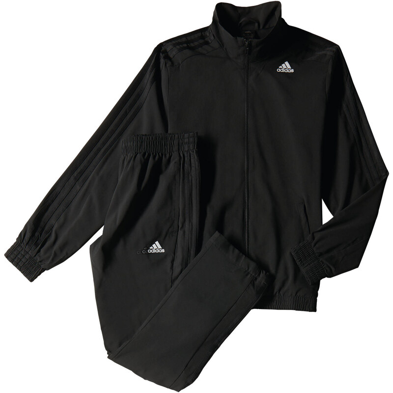 adidas Performance: Herren Trainingsanzug Tracksuit Essentials Woven, schwarz, verfügbar in Größe 5