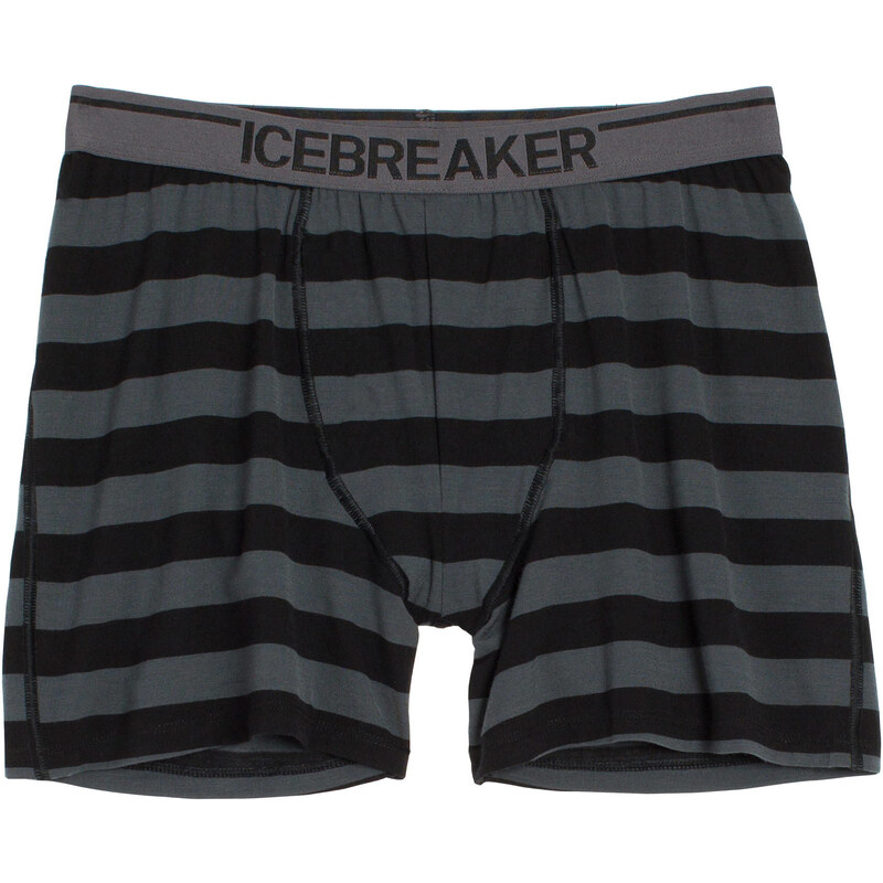 Icebreaker Herren Unterhose / Funktionsunterhose Anatomica Boxers Stripe
