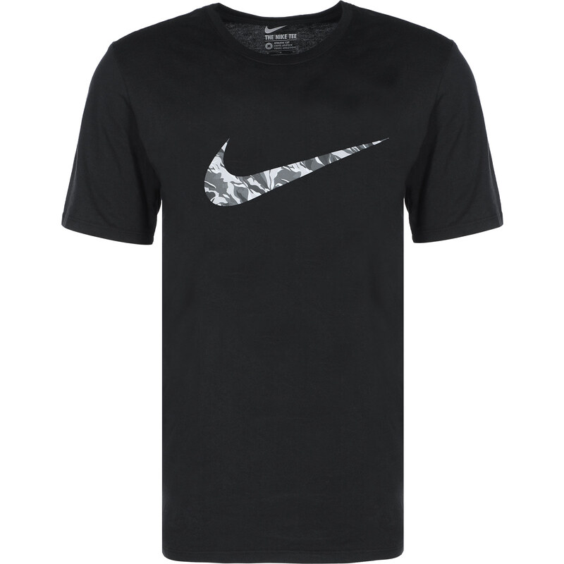 Nike Swoosh Print Fill T-Shirt black/white