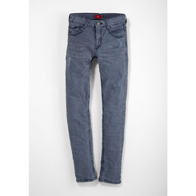 s.Oliver Skinny Seattle: Crinkle-Jeans