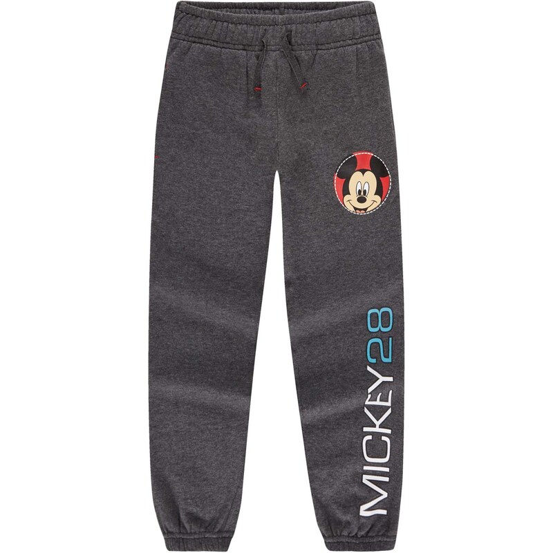 Disney Mickey Jogginghose grau in Größe 98 für Jungen aus 60 % Baumwolle 40 % Polyester