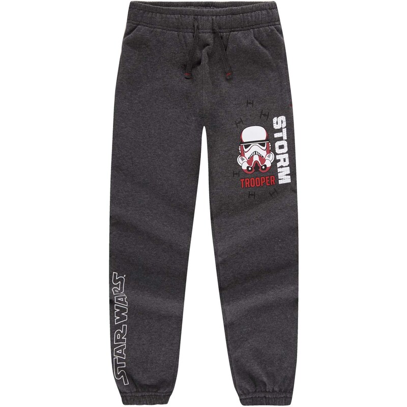 Star Wars-The Clone Wars Jogginghose grau in Größe 116 für Jungen aus 60 % Baumwolle 40 % Polyester