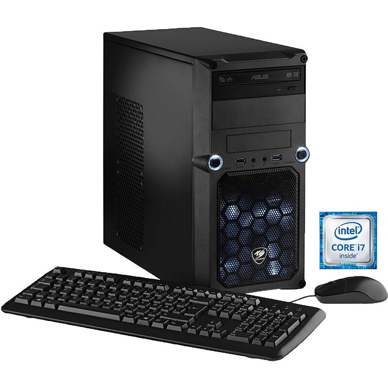 Hyrican PC Intel® i7-6700, 16GB, SSD + HDD, GeForce® GTX 1070 »CyberGamer PC 5241«