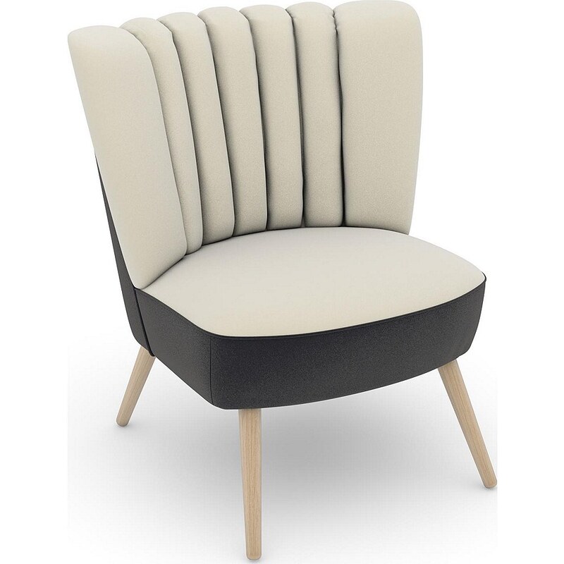 Max Winzer® build-a-chair Stuhlsessel »Aspen« im Retrolook, zum Selbstgestalten