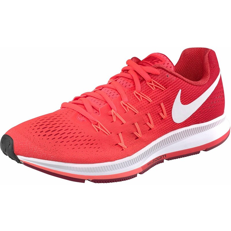 Große Größen: Nike Laufschuh »Zoom Pegasus 33 Wmns«, rot-weiß, Gr.36-43
