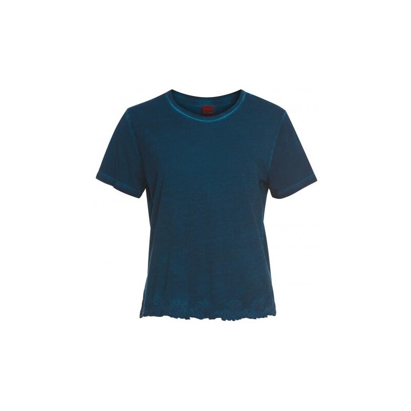 Livre Damen Shirt figurbetont, blau