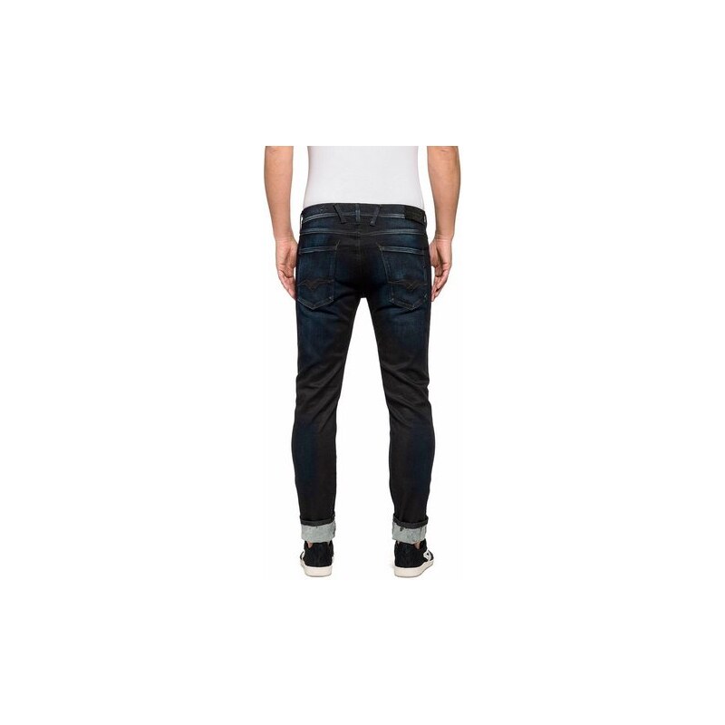 Slim-fit-Jeans Anbass Hyperflex REPLAY schwarz 31,32,33,34